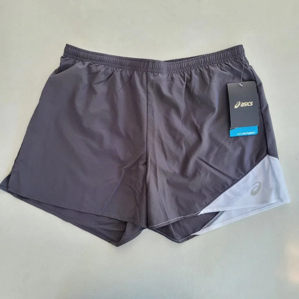 NWT ASICS Women's Gunlap Split Shorts Size L